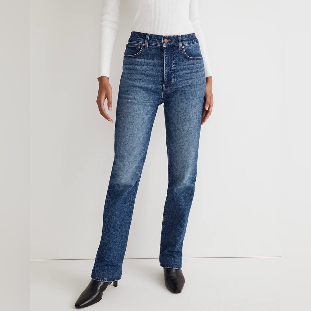 Madewell The ‘90s Curvy Straight Jeans (size 26)